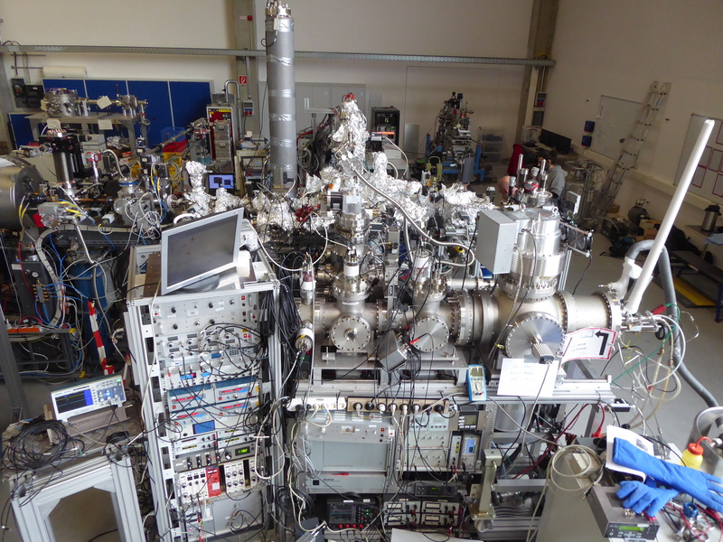 2019 beamtime setup side